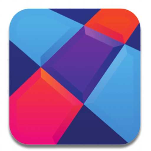 Application logo, shows a colored square